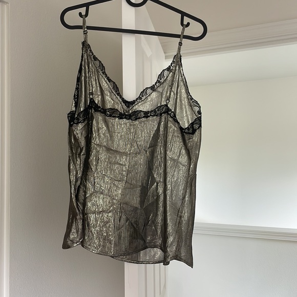 Sandro shiny cami, new with tag, 80% off - Picture 9 of 10